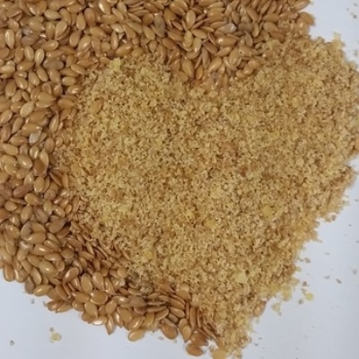 Graines de lin doré biologique moulues QC - 100g